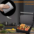 Plancha Sandwichera Grill Eléctrica