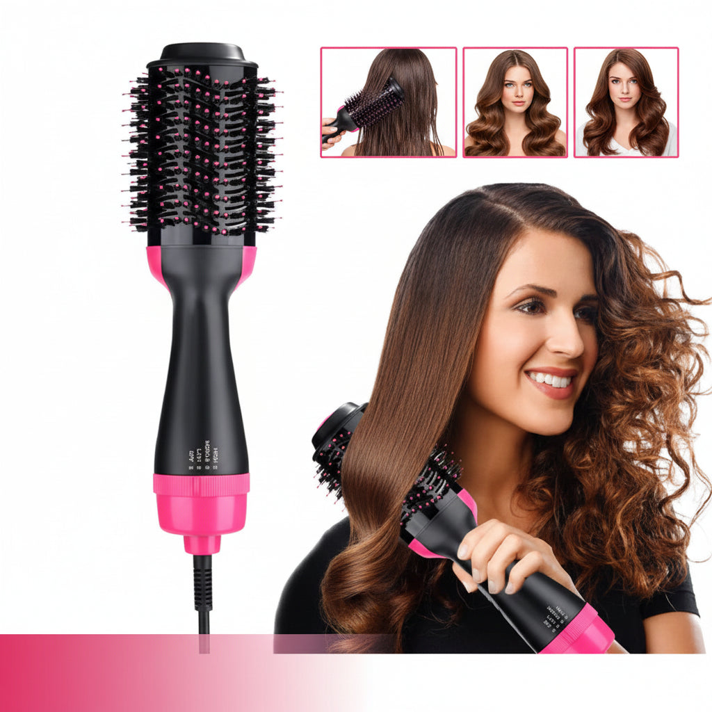 Cepillo Plancha Secador 3 En 1